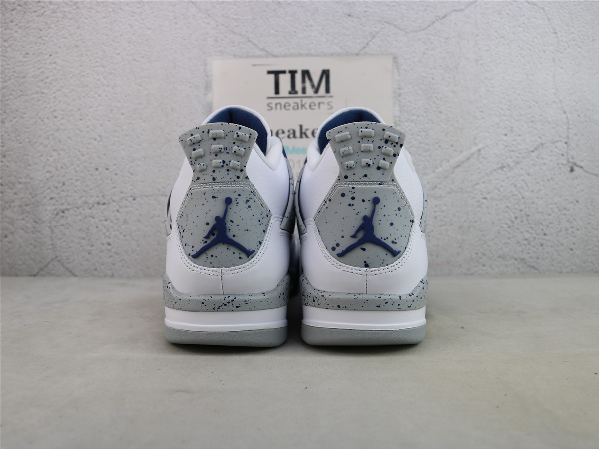 GX Batch Air Jordan 4 Retro White Midnight Navy DH6927-140